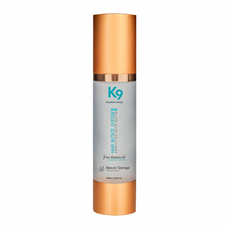 beauty garage k9 frizz dismiss hair oil