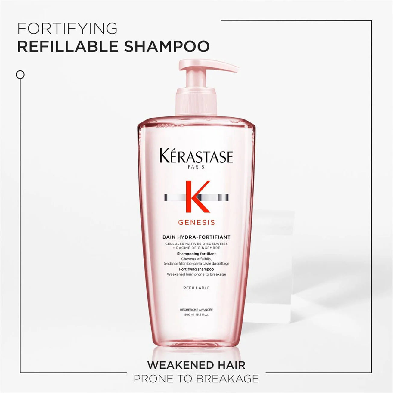 kerastase genesis bain hydra-fortifiant 500 ml