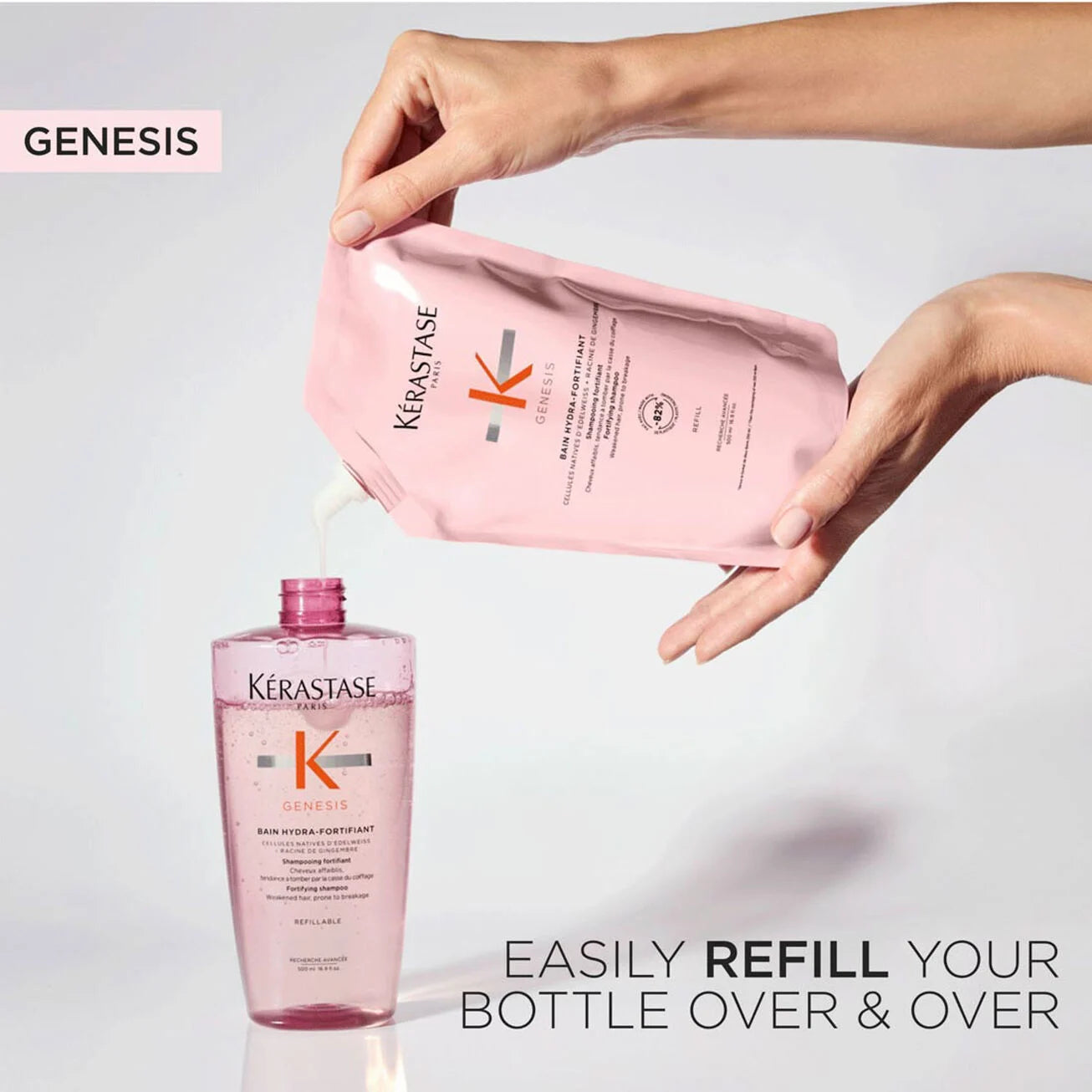 kerastase genesis bain hydra-fortifiant 500 ml