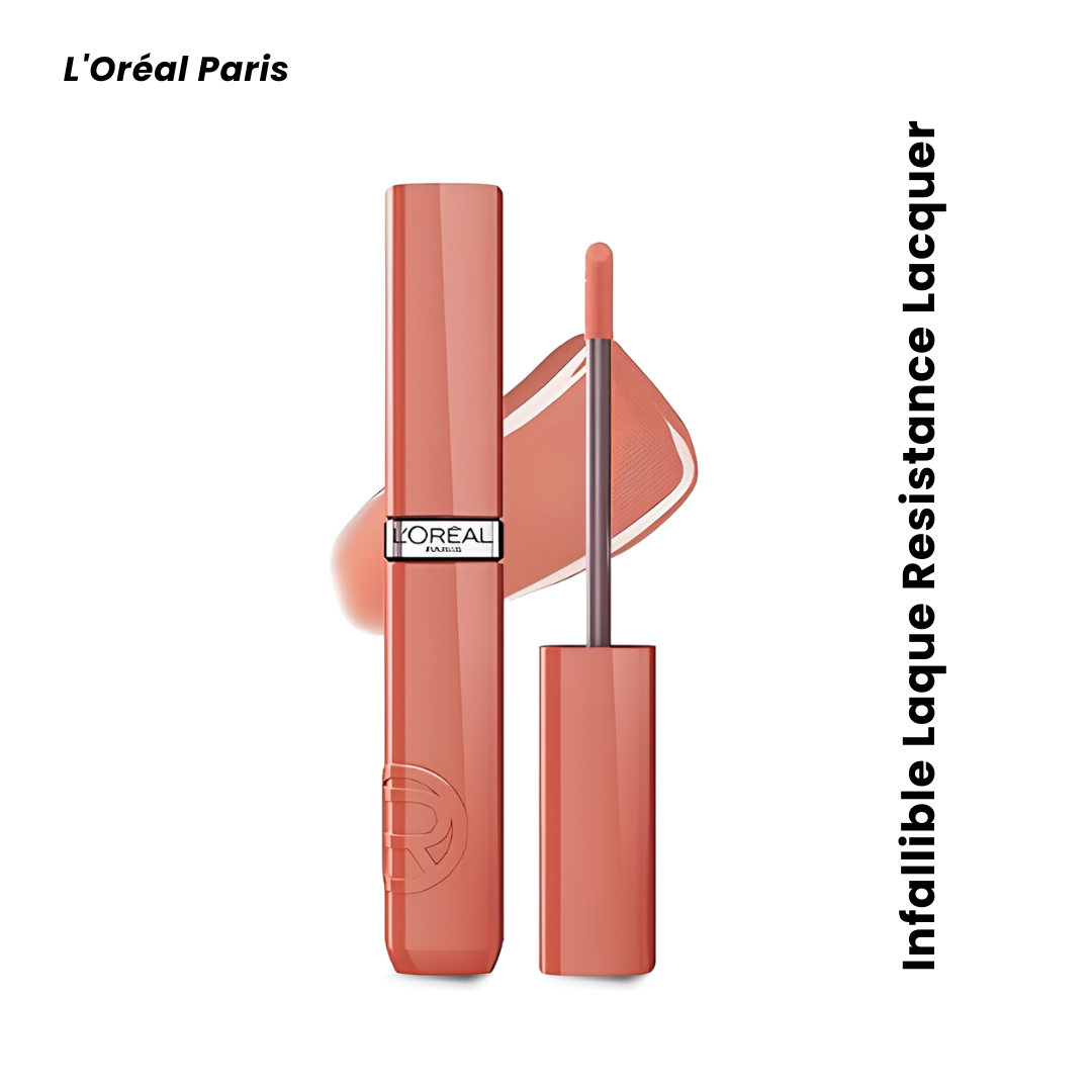 l'oréal paris infallible laque resistance lacquer-like shine finish | lipstick