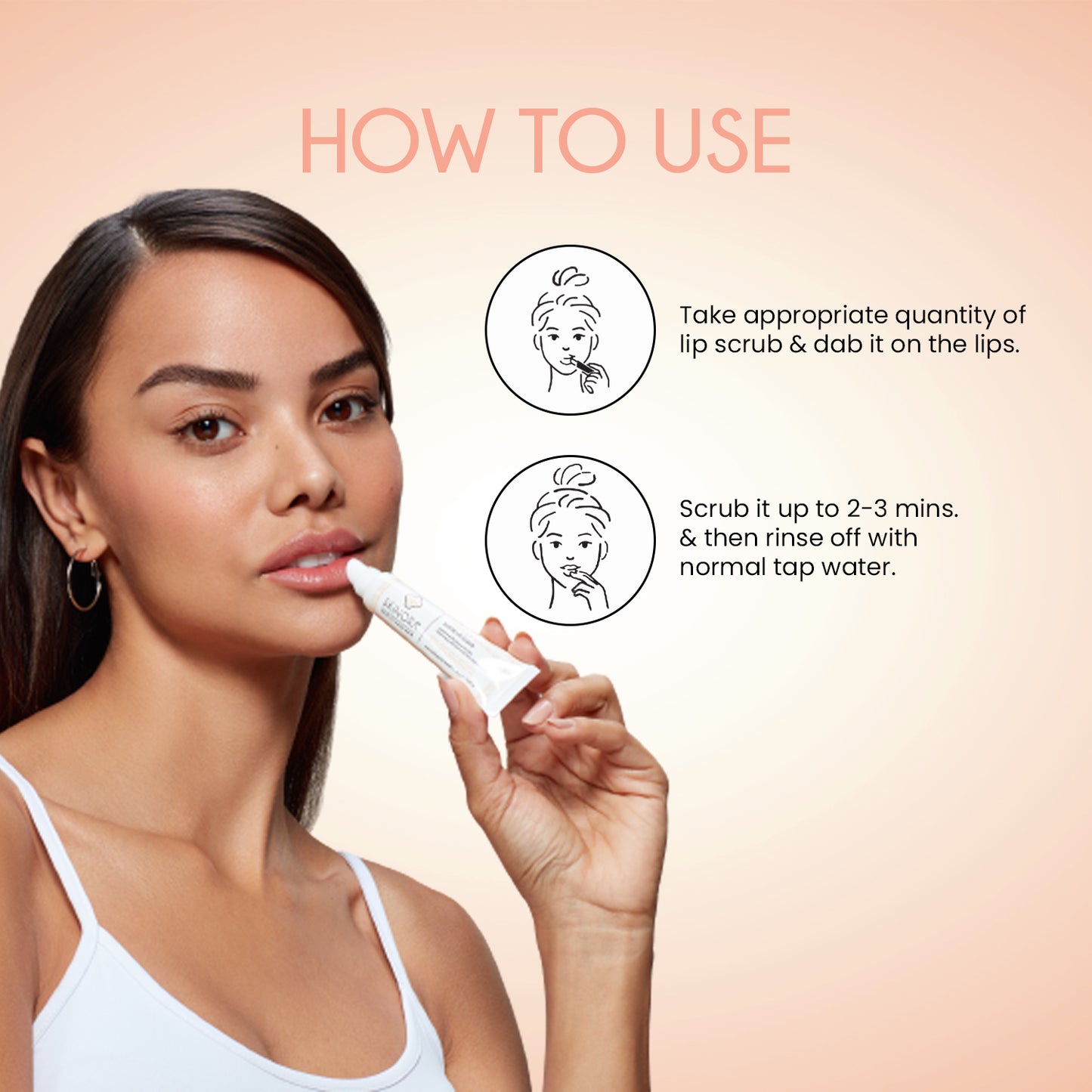 vitamin e and almond oil sugar lip scrub 10gm