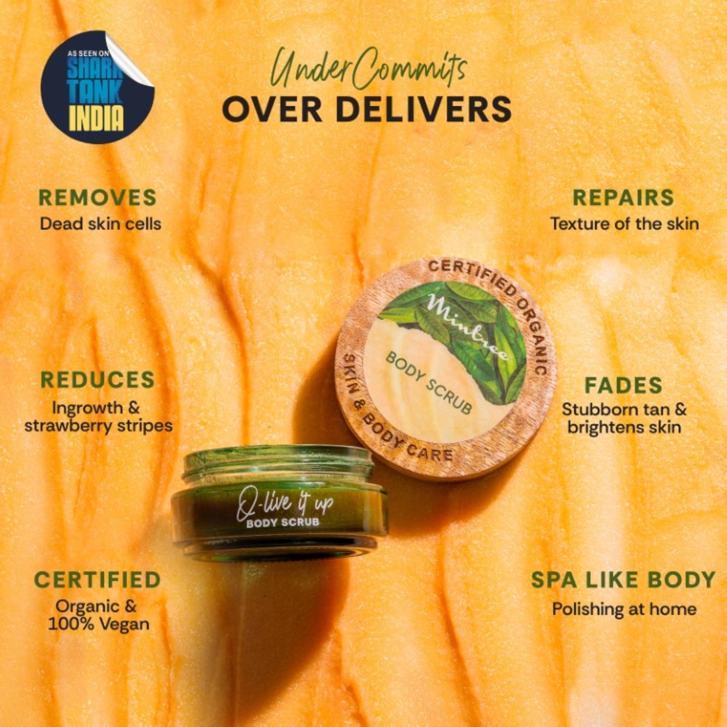 mintree olive it up body scrub