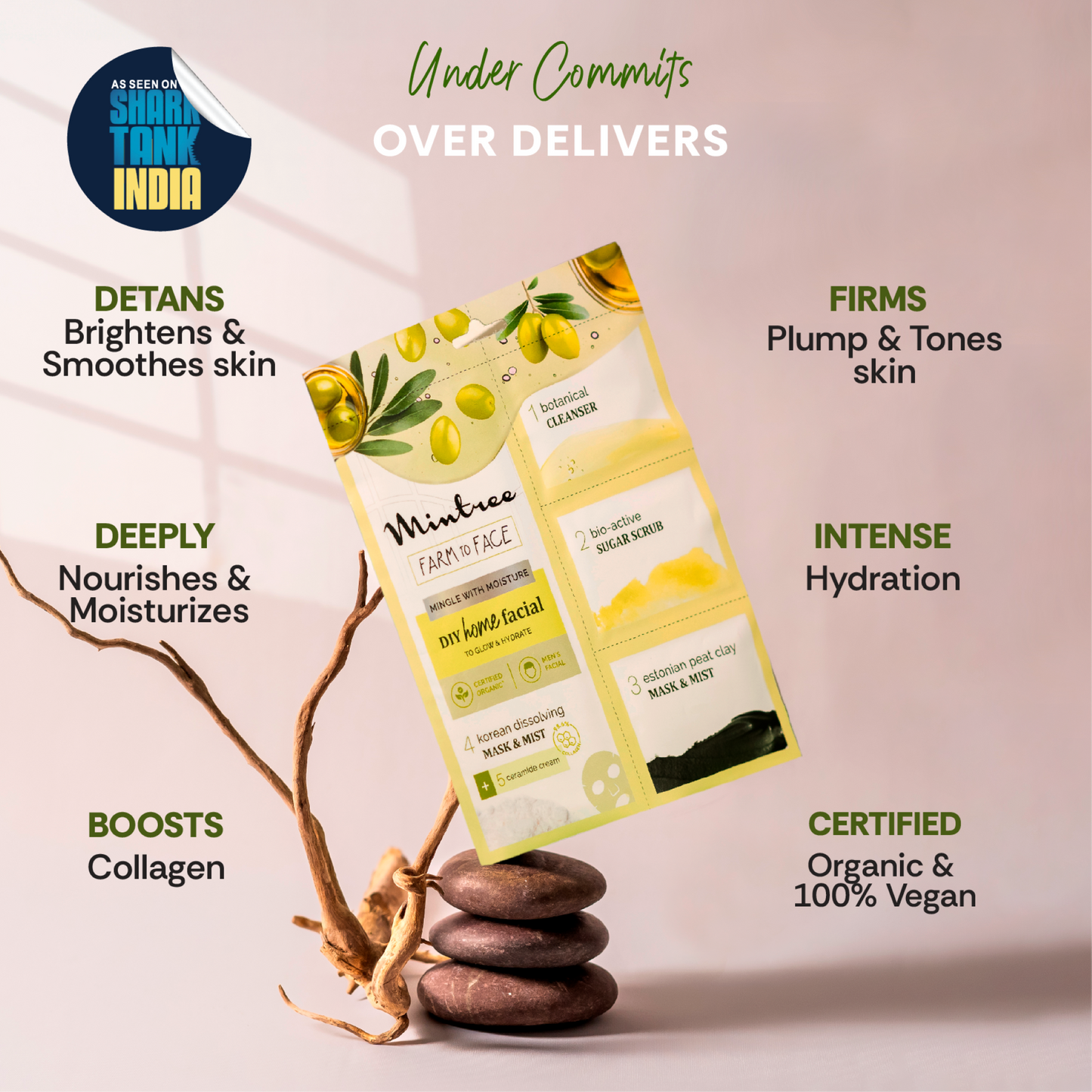 mintree olive diy facial kit