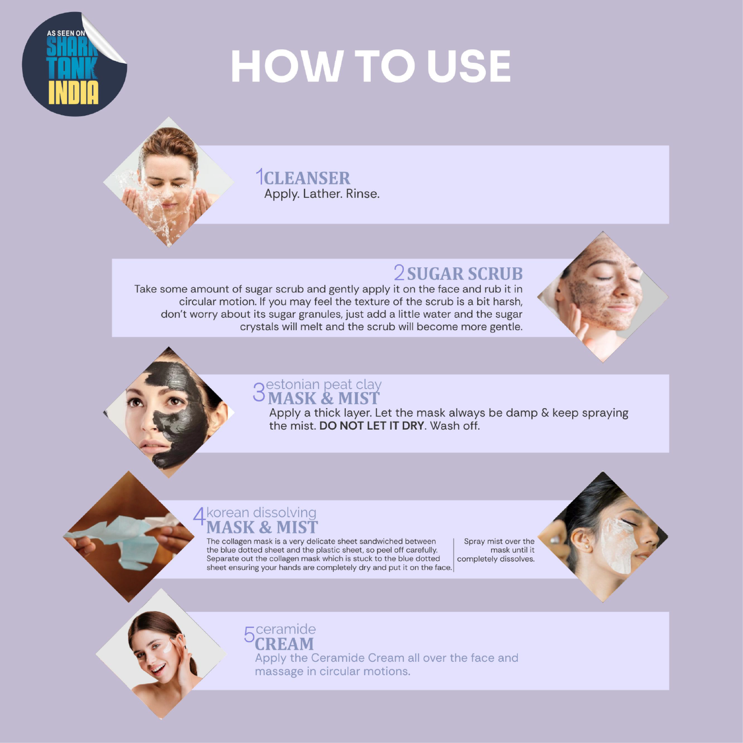 mintree blueberry diy facial kit