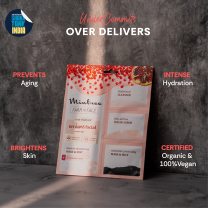 Mintree POMEGRANATE DIY Facial Kit