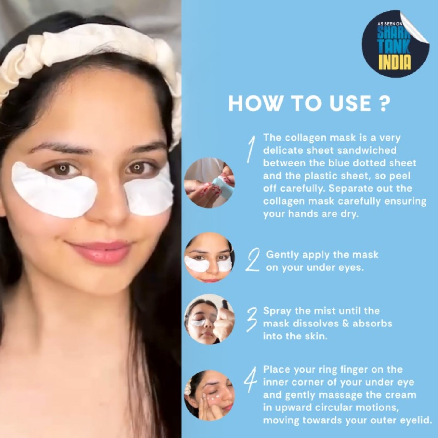 mintree under eye mask