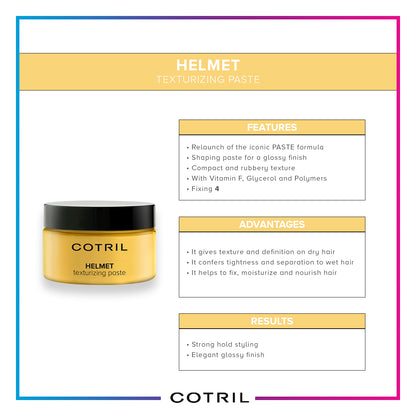 Cotril Helmet - Glossy Finish Texturizing Paste 100 Ml