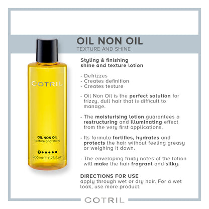 COTRIL OIL NON OIL - TEXTURE AND SHINE  200 ML