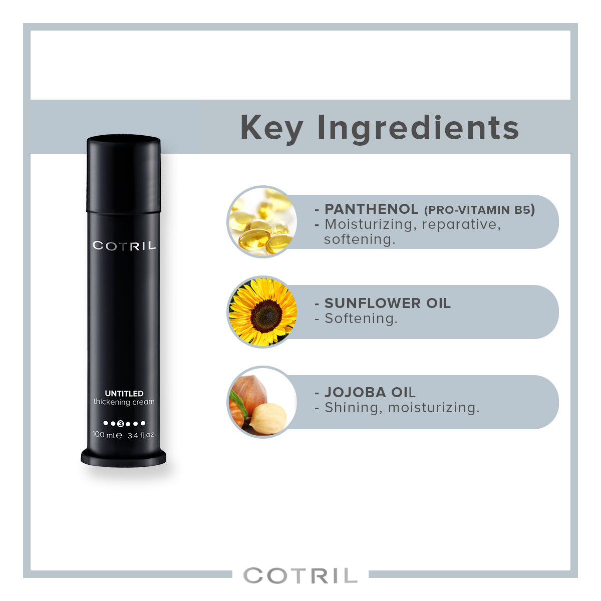 cotril  untitled  - thickening cream 100 ml