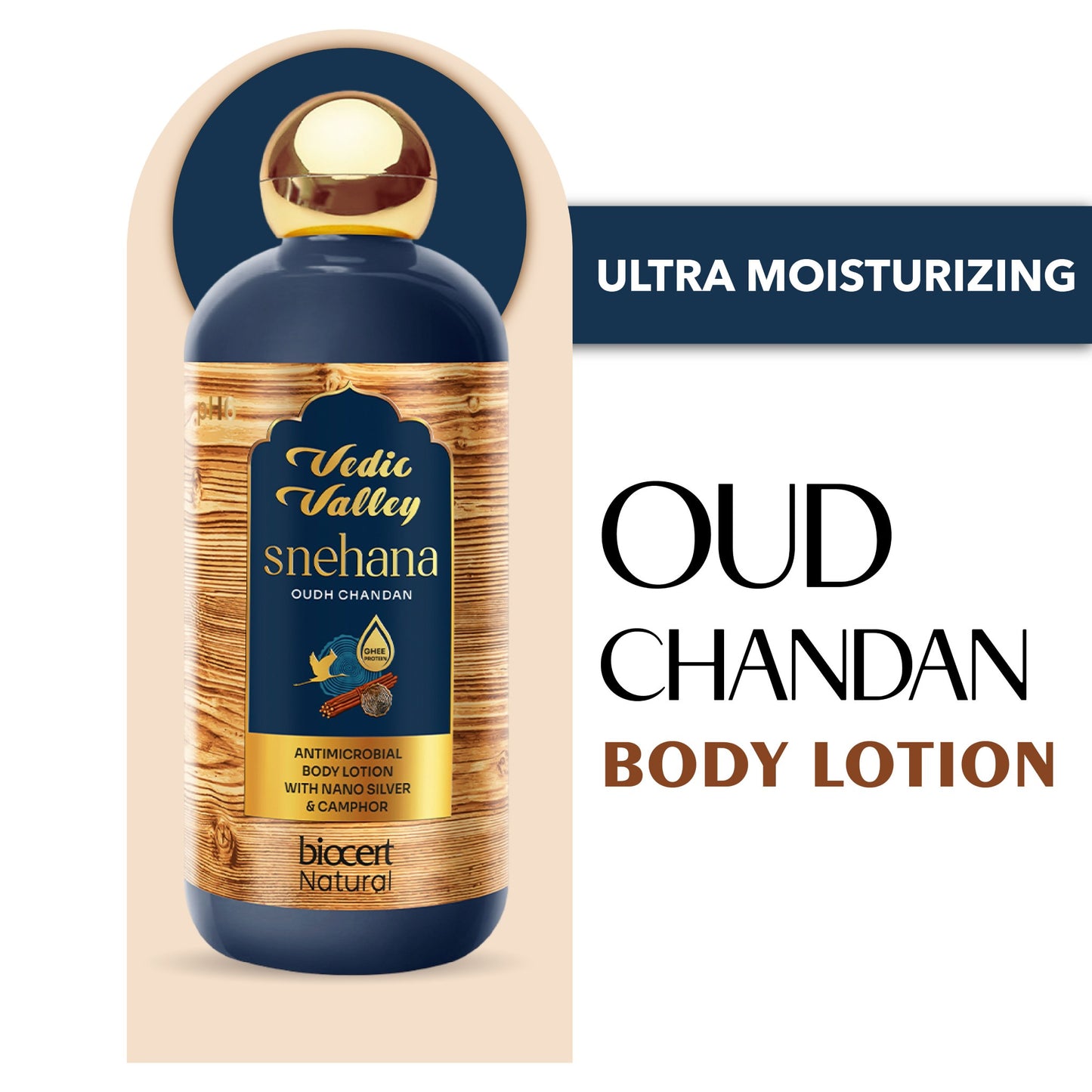 vedic valley snehana oud chandan body lotion