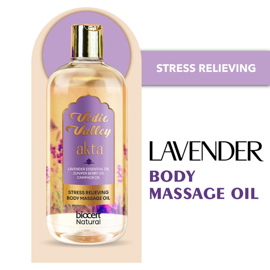 Vedic Valley Akta Lavender Body Massage Oil