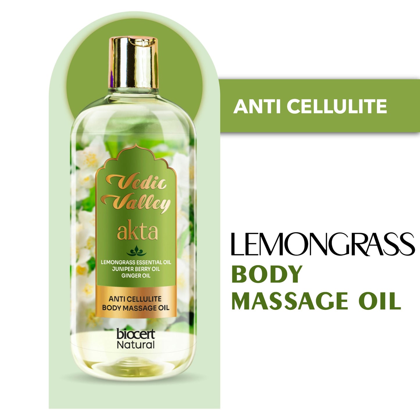 vedic valley lemongrass body massage oil