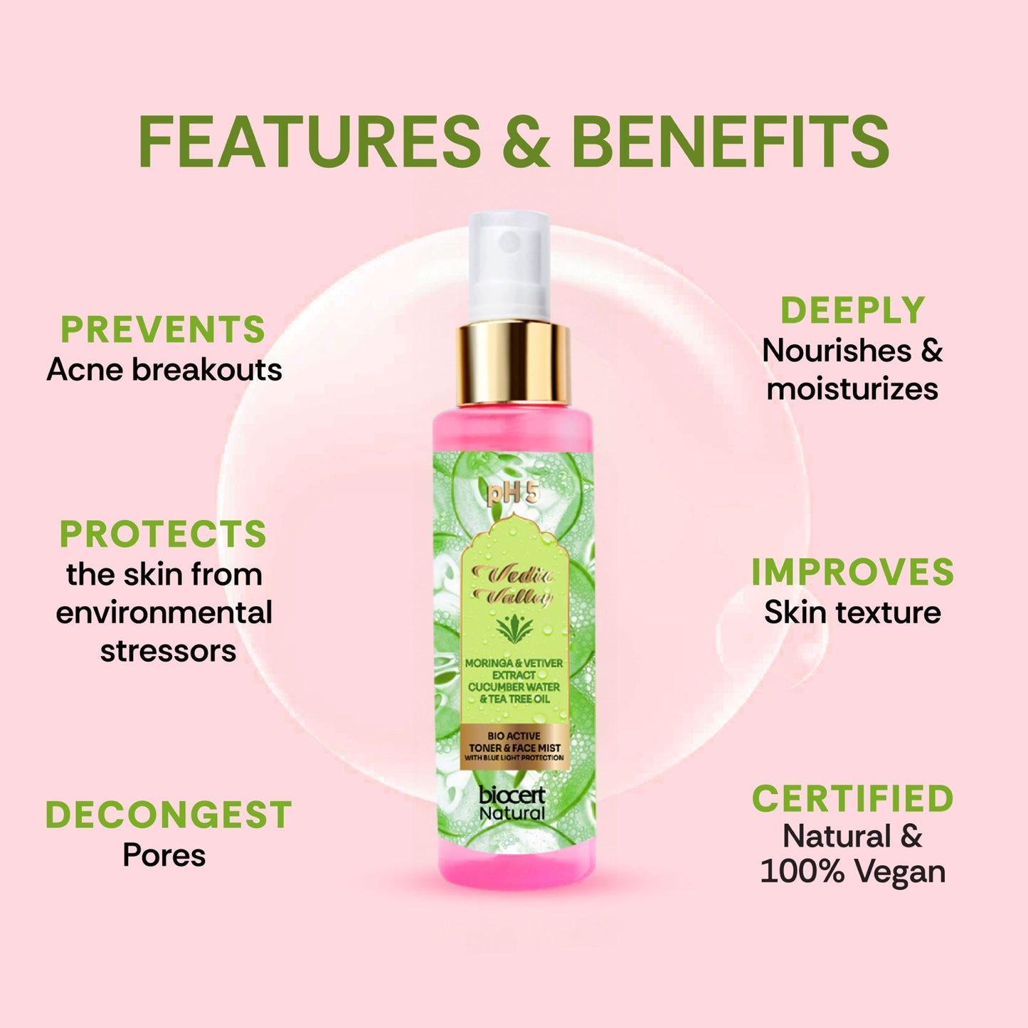 vedic valley moringa face mist