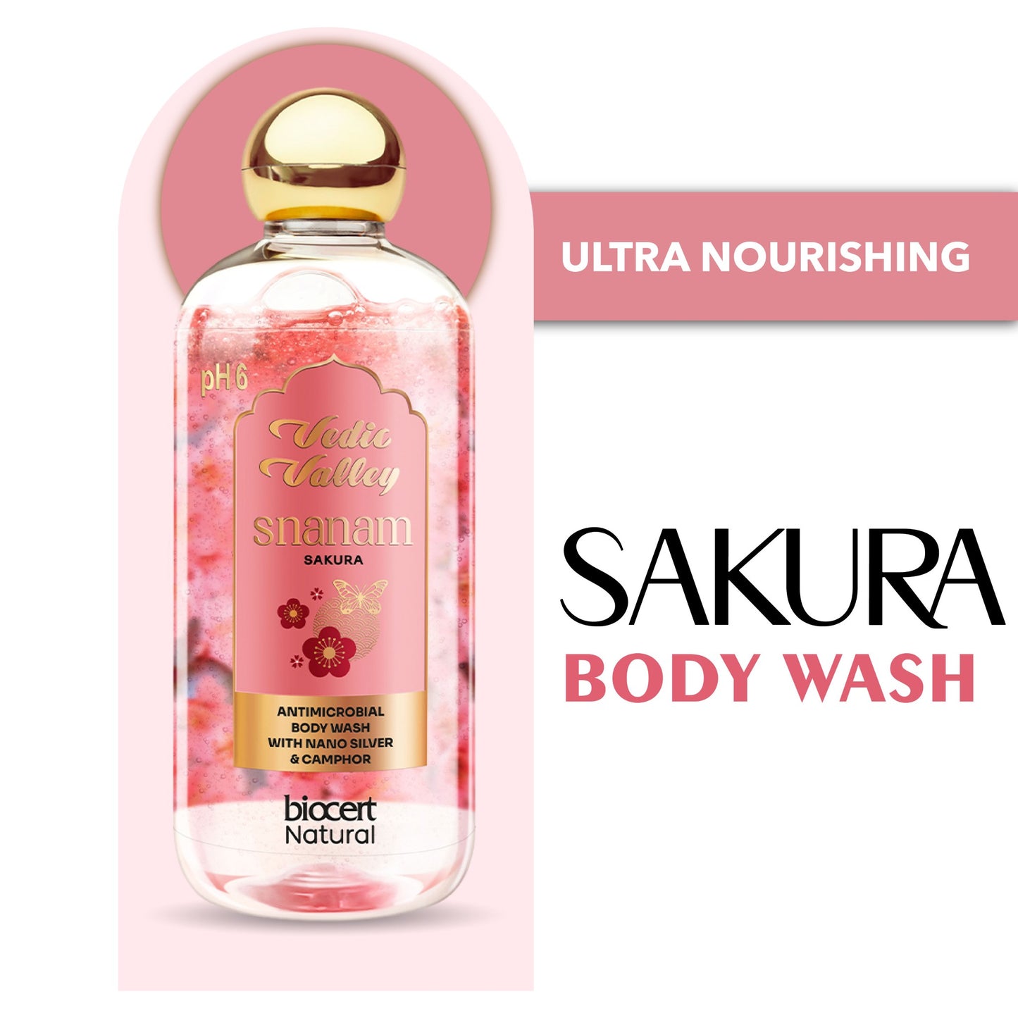 vedic valley snanam sakura body wash