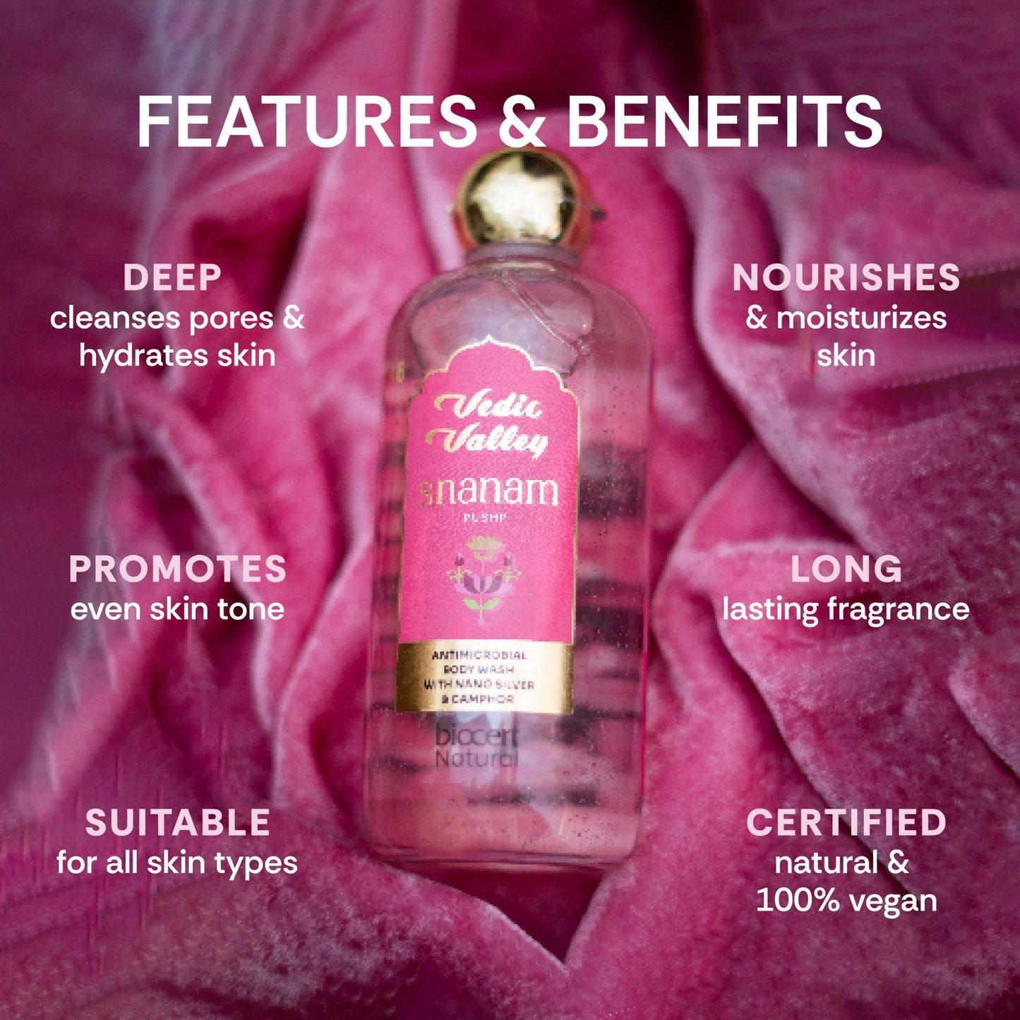 vedic valley snanam pushp body wash