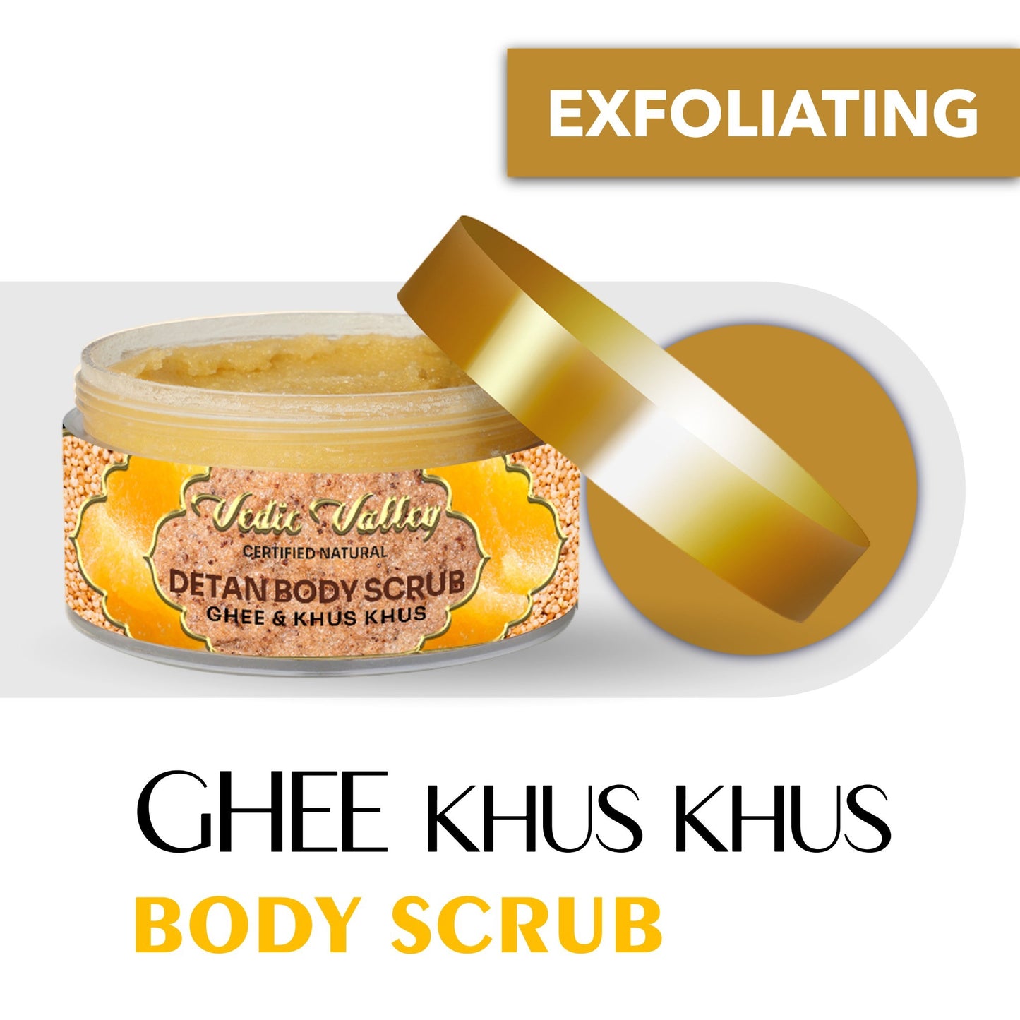 vedic valley ghee khus khus body scrub