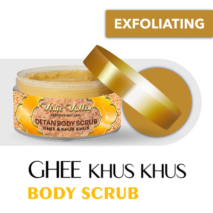 Vedic Valley Ghee Khus Khus Body Scrub
