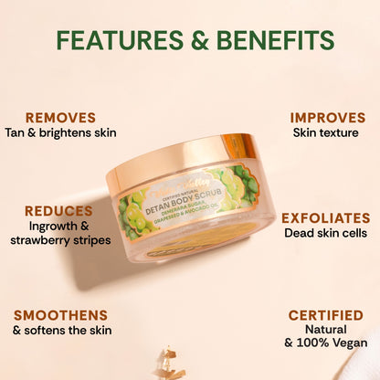 Vedic Valley Demerara Sugar Body Scrub