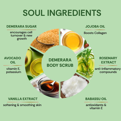 Vedic Valley Demerara Sugar Body Scrub