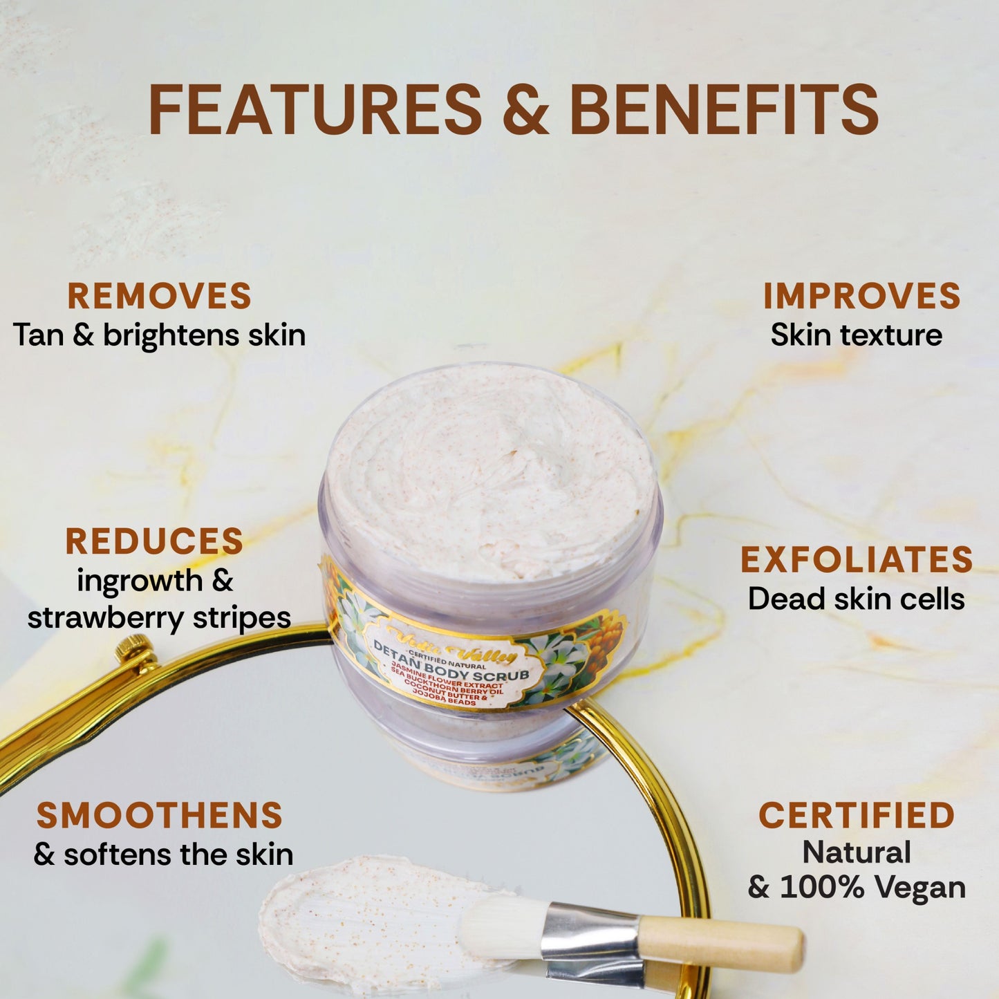 vedic valley jasmine body scrub