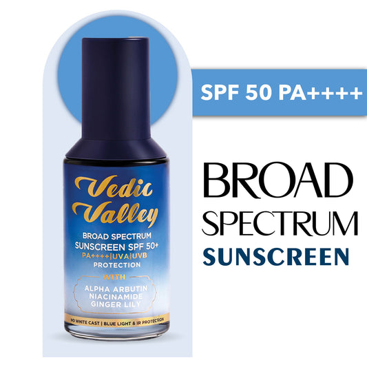 Vedic Valley Broad Spectrum Sunscreen SPF 50+