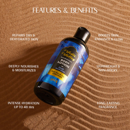 Vedic Valley OUD Wild Rose Body Lotion