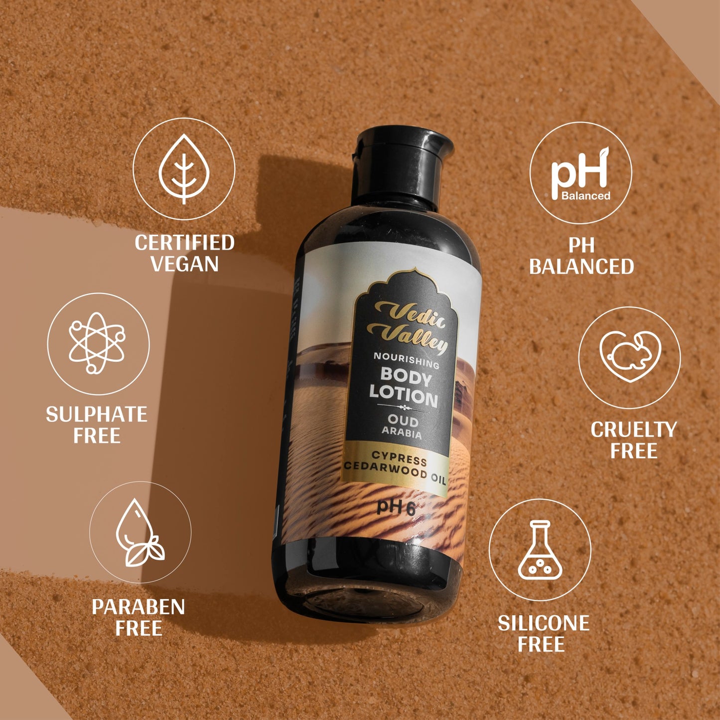 vedic valley oud arabia body lotion