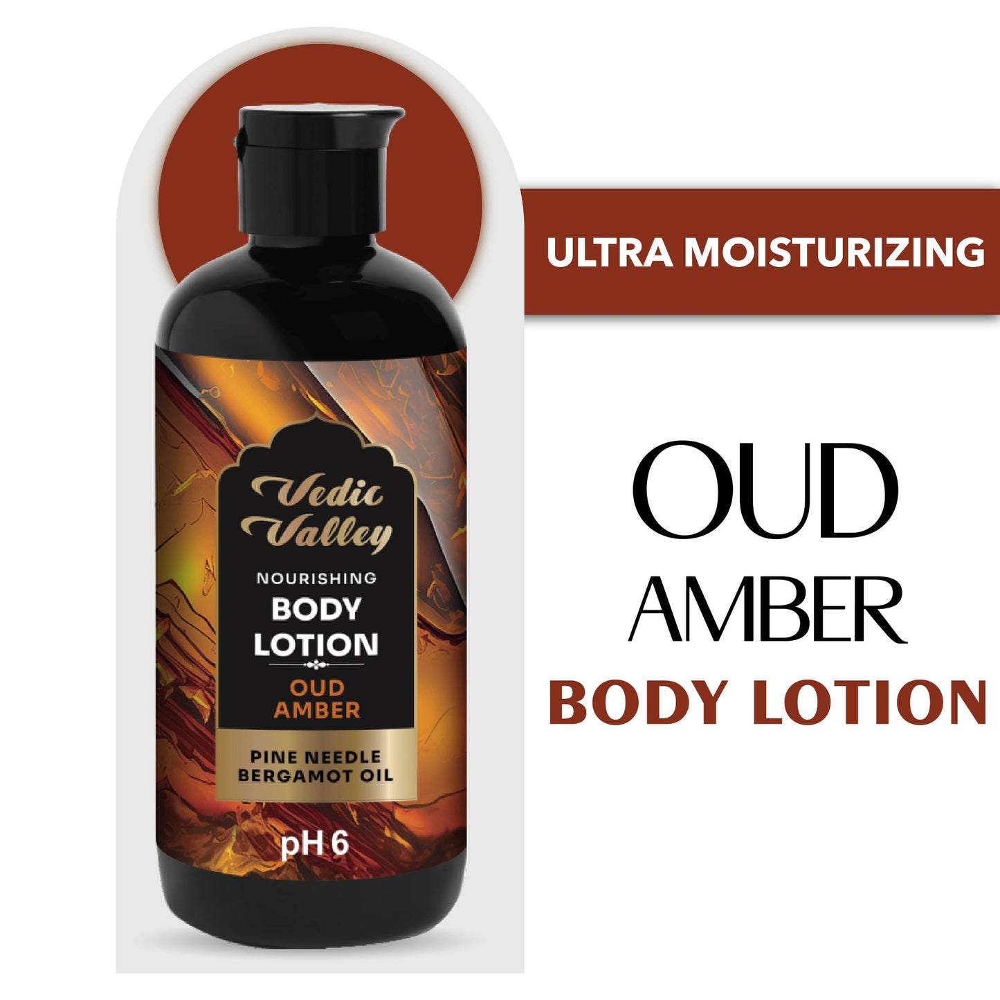 vedic valley oud amber body lotion