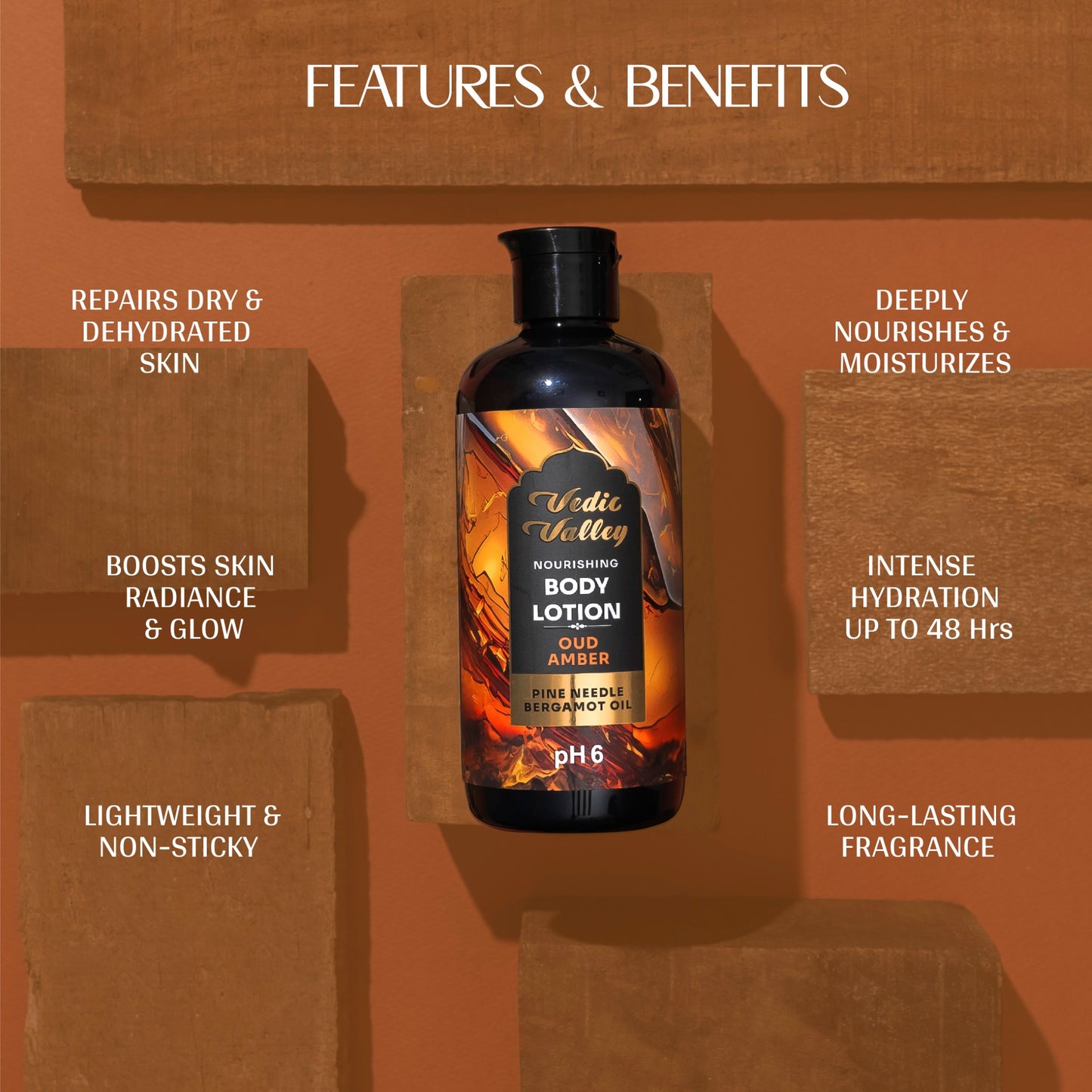 vedic valley oud amber body lotion