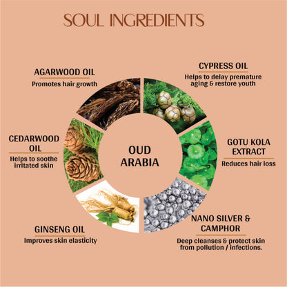 Vedic Valley OUD Arabia Hair & Body Wash