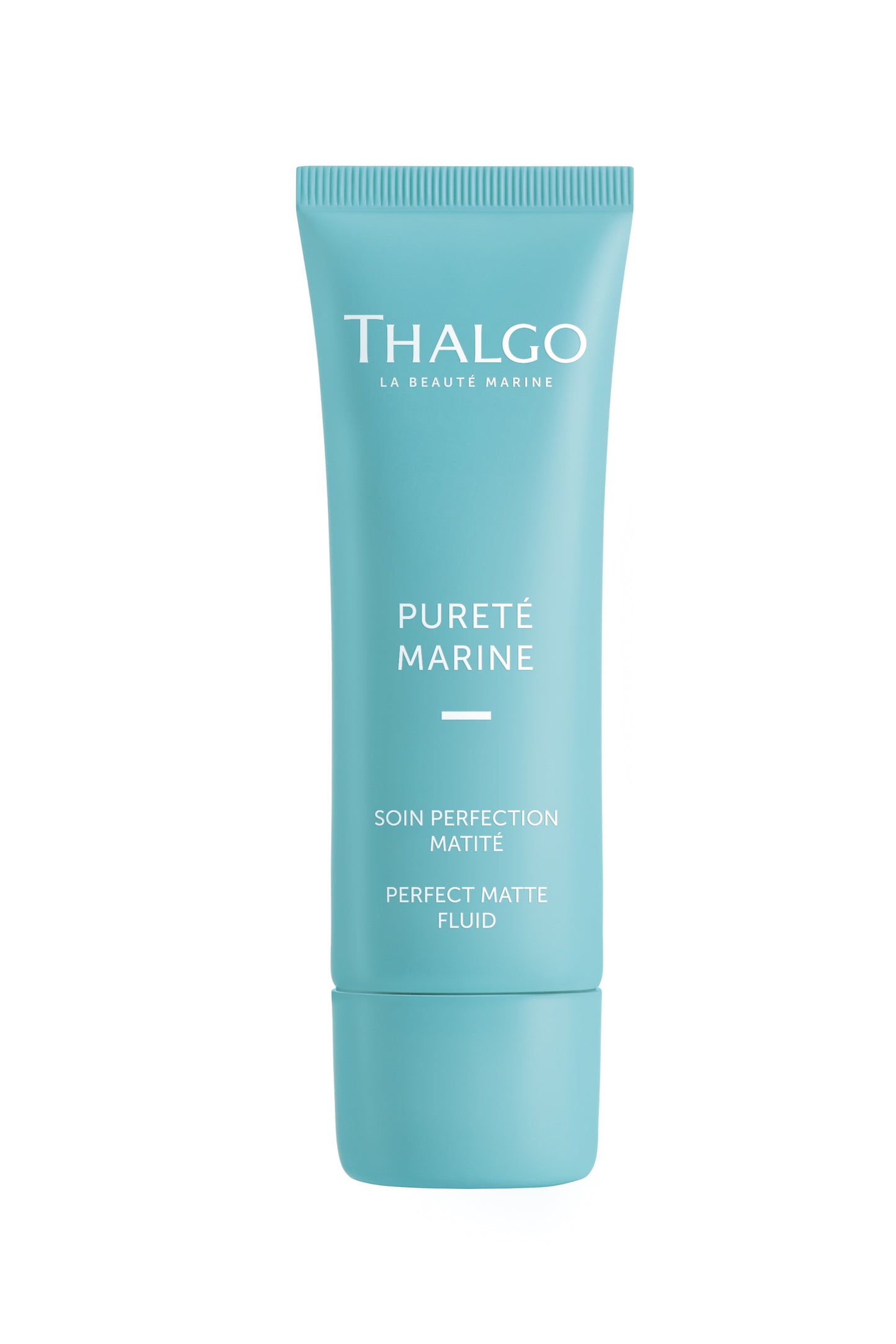 thalgo perfect matte fluid - daily moisturizer for oily skin with long-lasting shine reduction - 40ml
