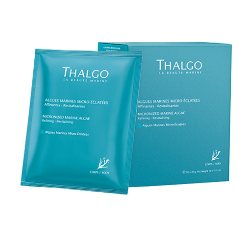 thalgo micronized marine algae powder - revitalizing & remineralizing face mask with laminaria & fucus - 10*40g