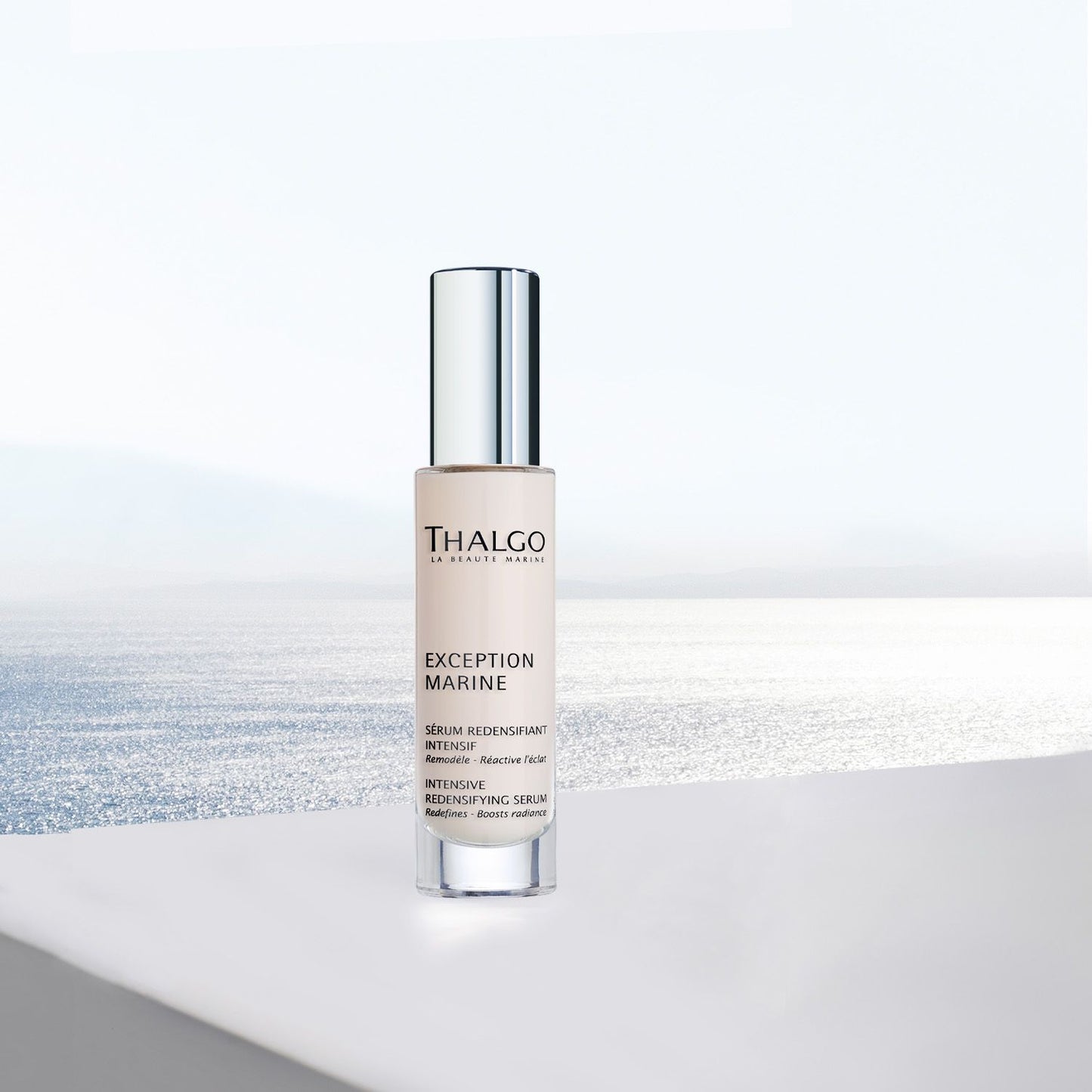 thalgo intensive redensifying serum - anti-aging serum for plumping, restoring volume, and correcting pigmentary spots - 30ml