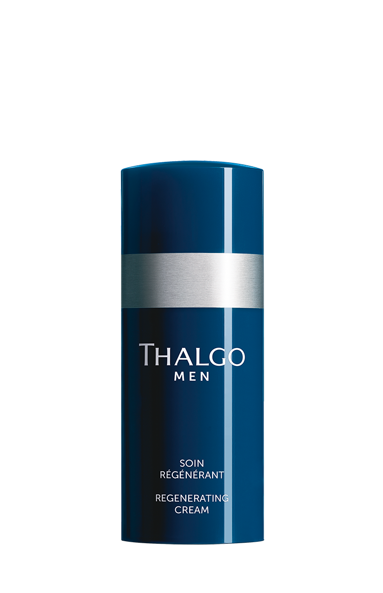 thalgo regenerating cream - deep hydration and anti-aging face cream with beech buds for smoother skin - 50ml