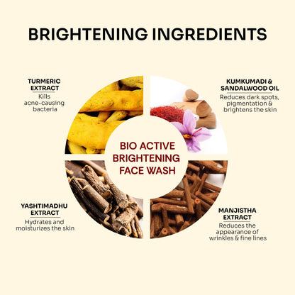 Vedic Valley Bio Active Brightening Face Wash