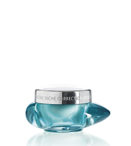 thalgo wrinkle-correcting rich cream - advanced anti-aging cream for deep nutrition and wrinkle reduction - 50ml