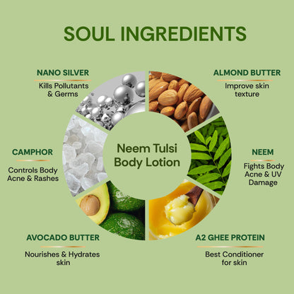 Vedic Valley Snehana Neem Tulsi Body Lotion